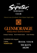 The Sipster Whiskey Club - Glenmorangie Single Malt Scotch - 6th August